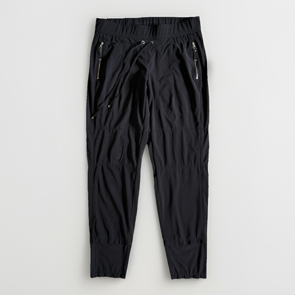 Raffaello Rossi Candy Black Tech Jogger Pants Women EU 38 US M/L (31x29) Pull On